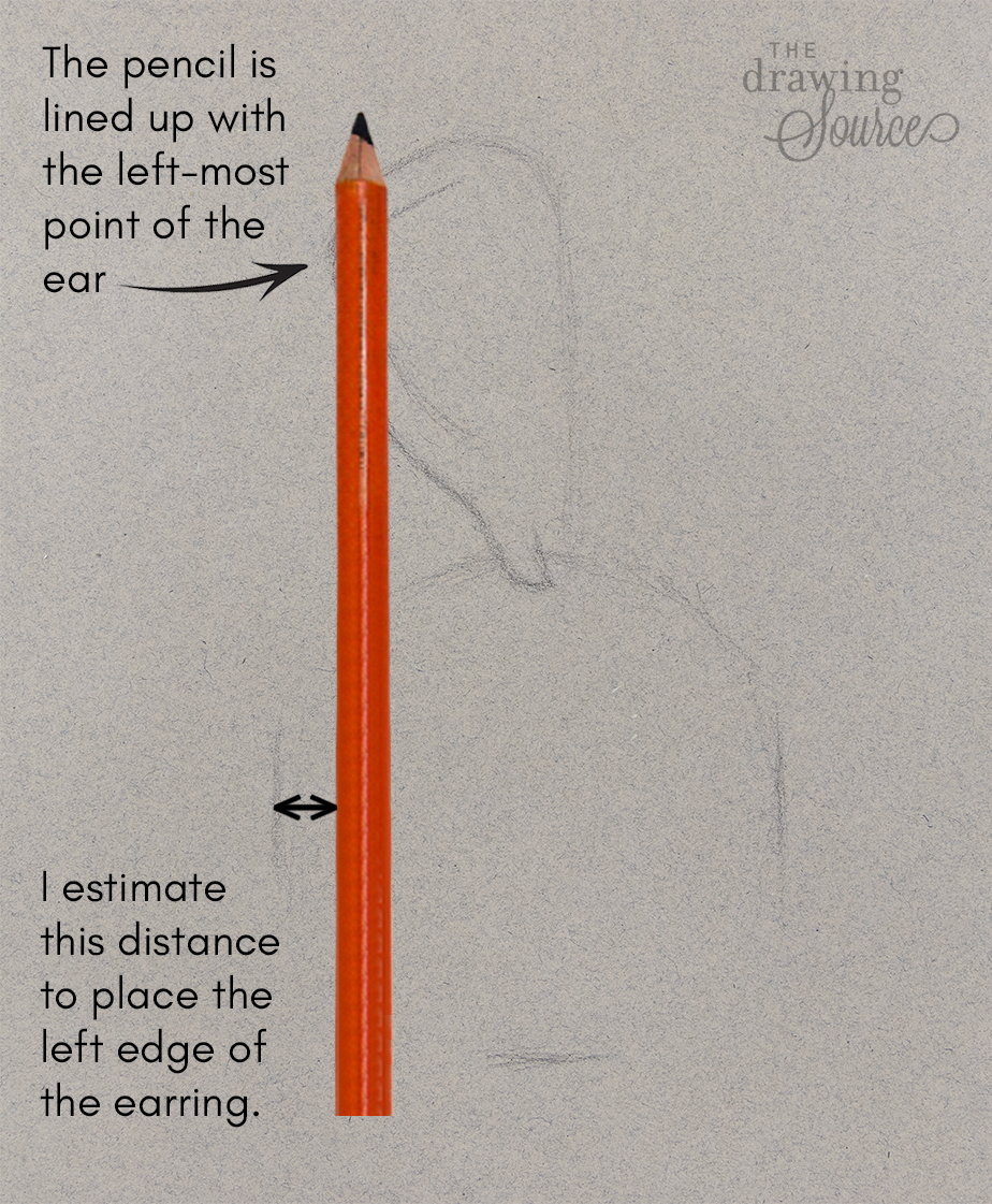 pencil drawings of ears