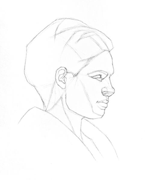 Sketch Portrait Head Portrait Structure Five Features Figure Real life  Copying Book Album Zero Basic Painting - AliExpress