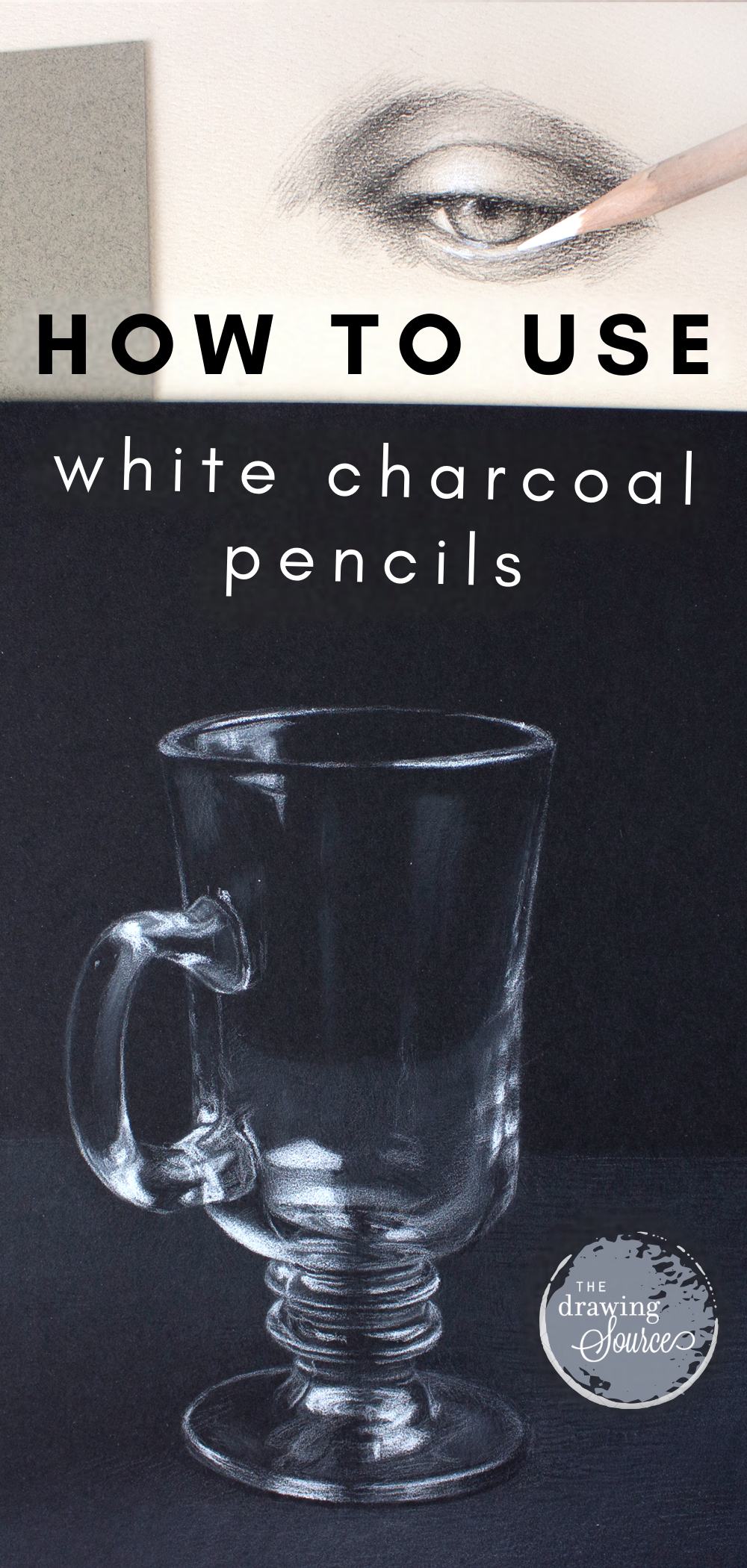 How to Use White Charcoal Pencils 3 Drawing Techniques to Try